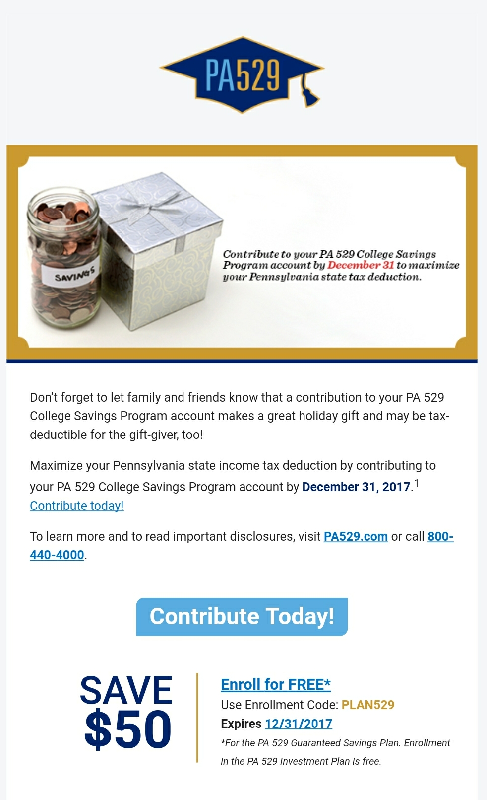 Give the gift of&nbsp;education